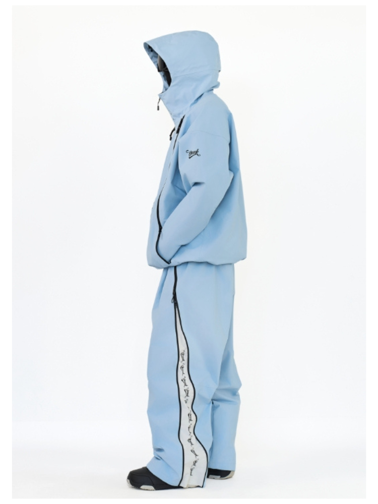 EP Series 3L Shell Baggy Ski Jacket – Unisex | Doorek