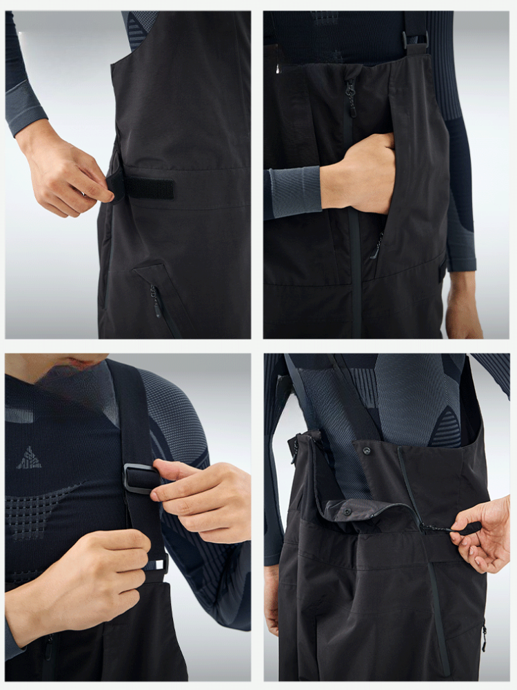 Summit Pro 3L Fleece Bib Pants – Women's | NANEND