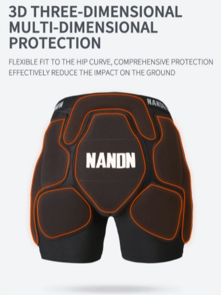 Tri-Flex Protective Shorts & Knee Pads Set – Unisex | NANDN