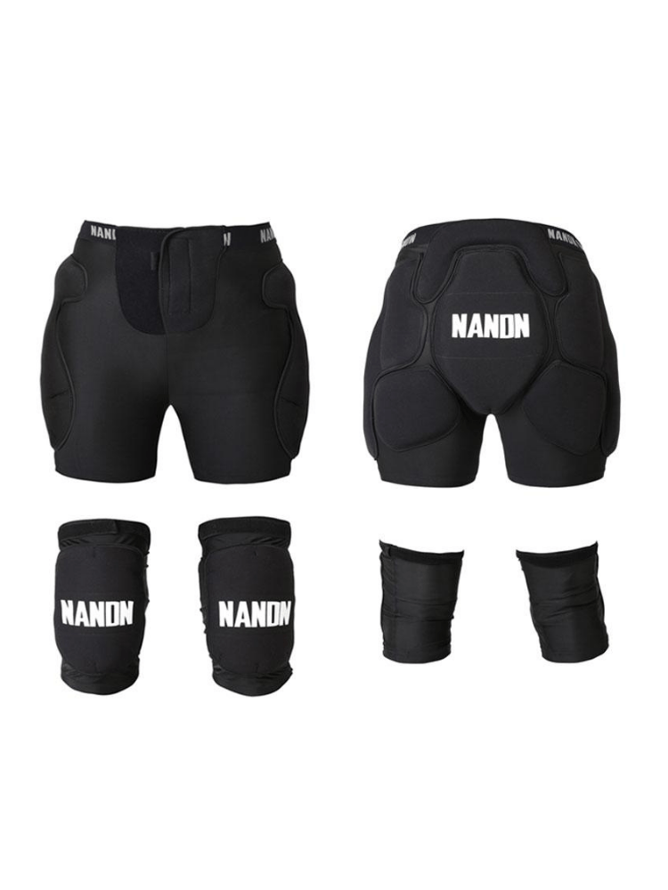 Tri-Flex Protective Shorts & Knee Pads Set – Unisex | NANDN