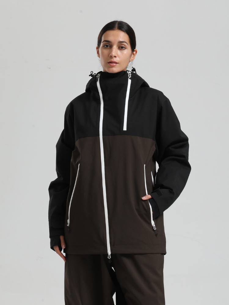 Single-Board Waterproof Insulated Snow Jacket – Unisex | Gsou Snow