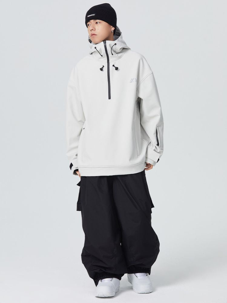 3L Monochrome Baggy Cargo Pants - Unisex | Searipe