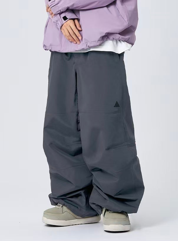 ReflectRide Loose Fit Snow Pants – Unisex | NANEND