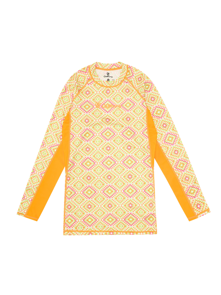 UPF50+ Cooling Stretch Printed Rash Guard – Women's | ChillHang