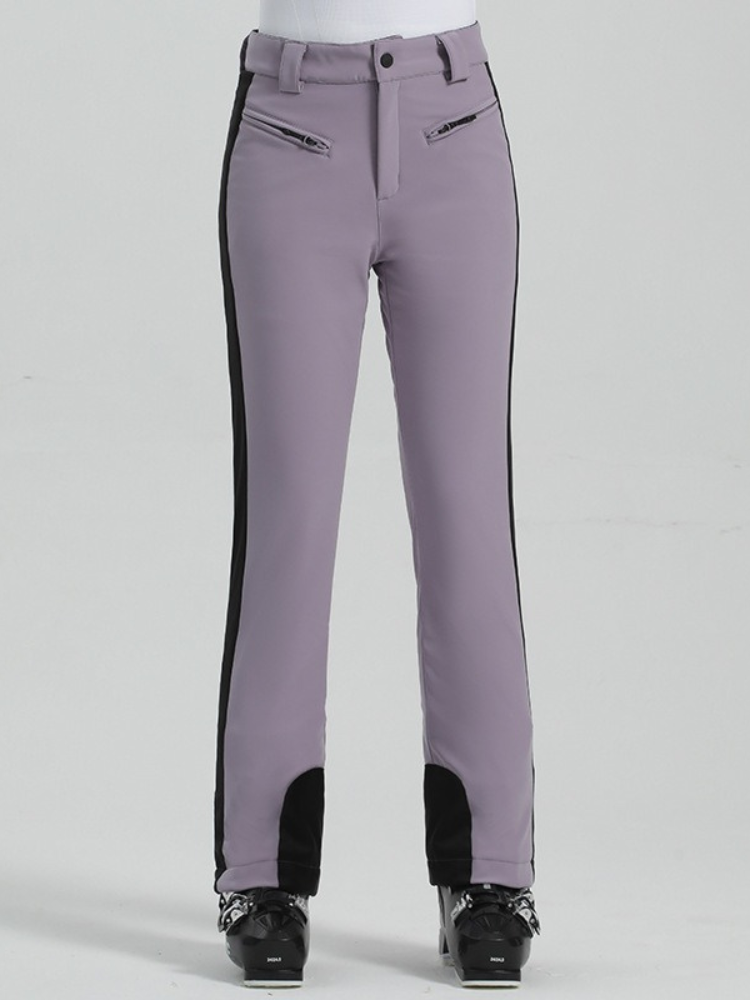 [Clearance] Elegant High Waist Stretch Pants - Women's | Gsou Snow