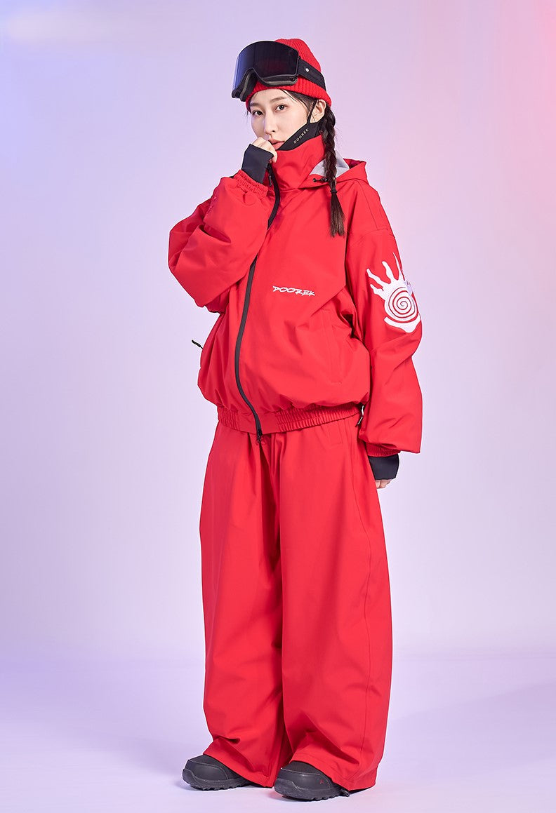 Baggy Barrel Snowboard Pants – Unisex | Doorek