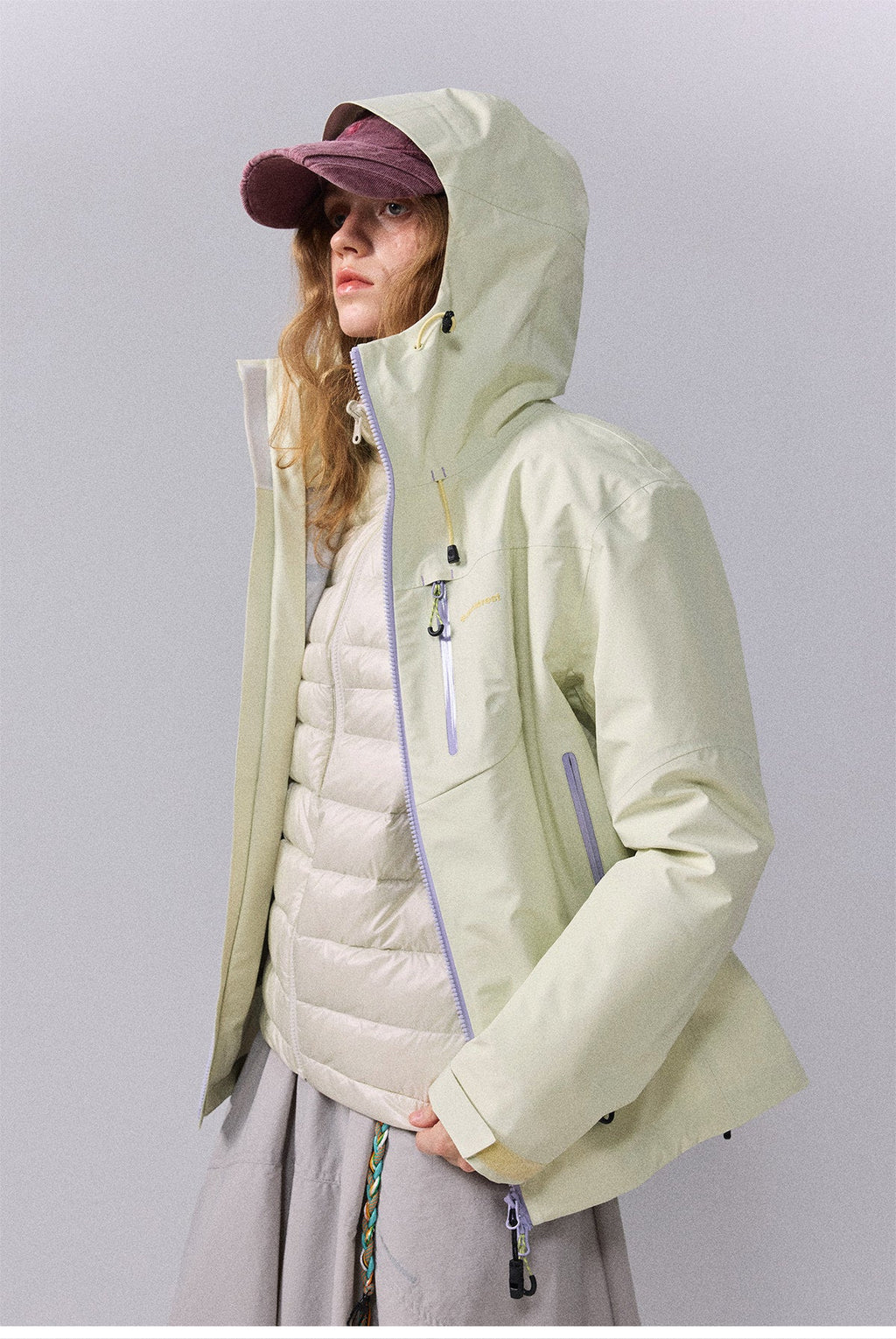20K C6 Kongshan Rain Storm 3-in-1 Down Jacket – Women’s | Monterest