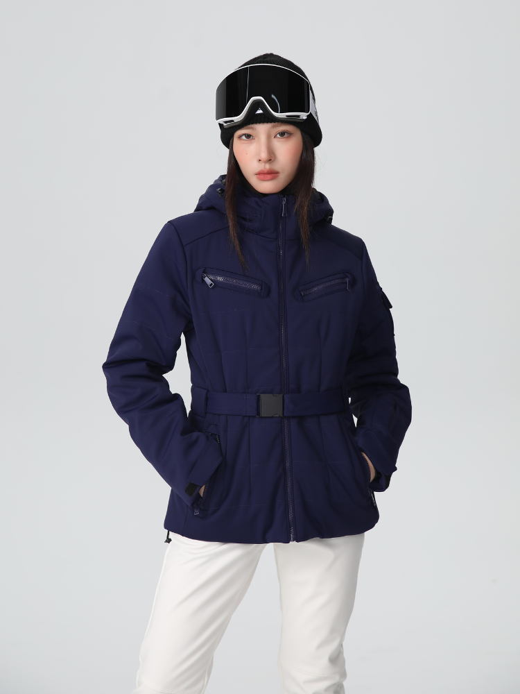 Chic Grid Insulated Ski Jacket - Women's | Searipe
