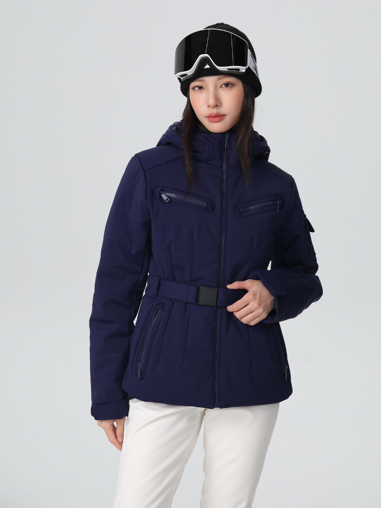 Chic Grid Insulated Ski Jacket - Women's | Searipe