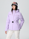 Chic Grid Insulated Ski Jacket - Women's | Searipe