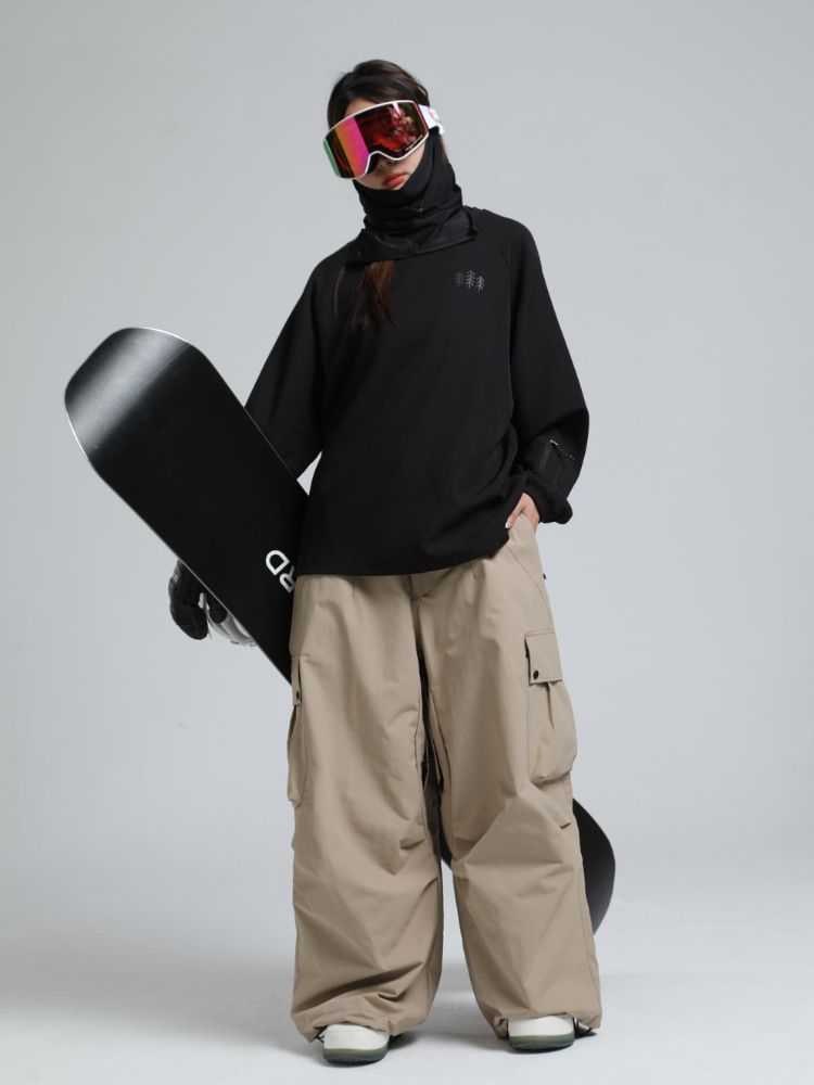 20K Baggy Loose Fit Cargo Snowboard Pants - Unisex | Gsou Snow