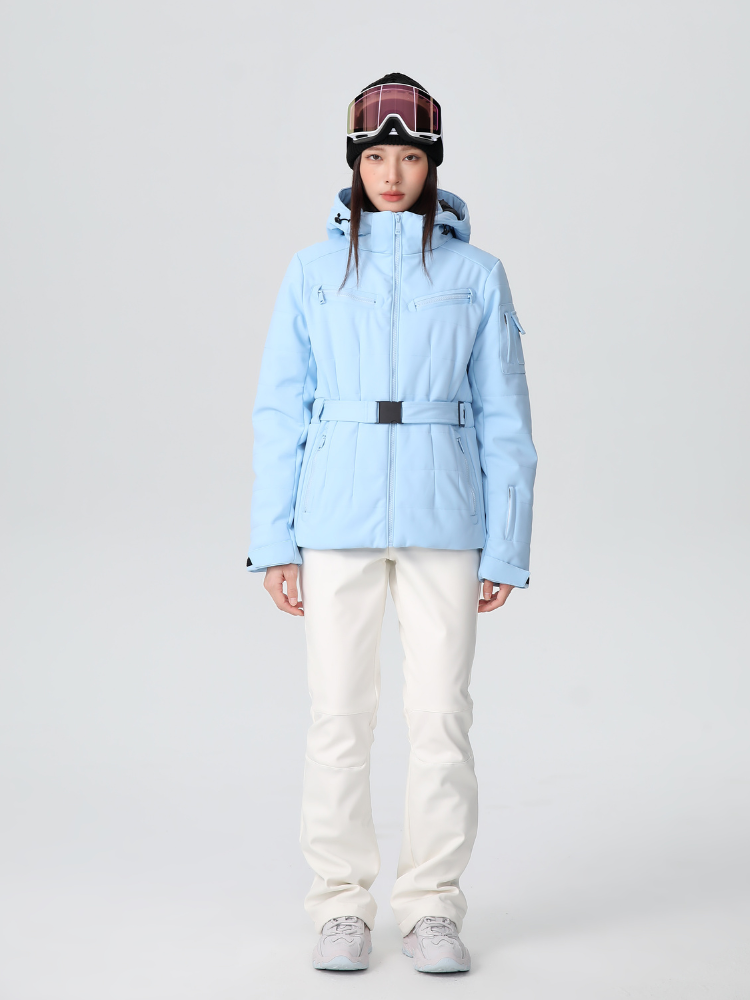 Chic Grid Insulated Ski Jacket - Women's | Searipe