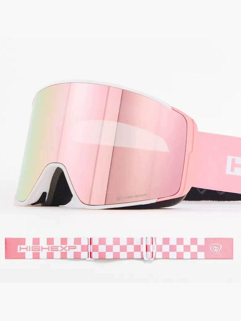 Magnetic Cylindrical Ski Goggles – Unisex | High Experience