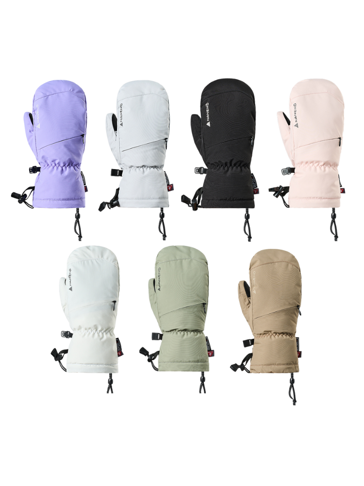 Radiant Winter Snow Mittens - PrimaLoft | NANEND