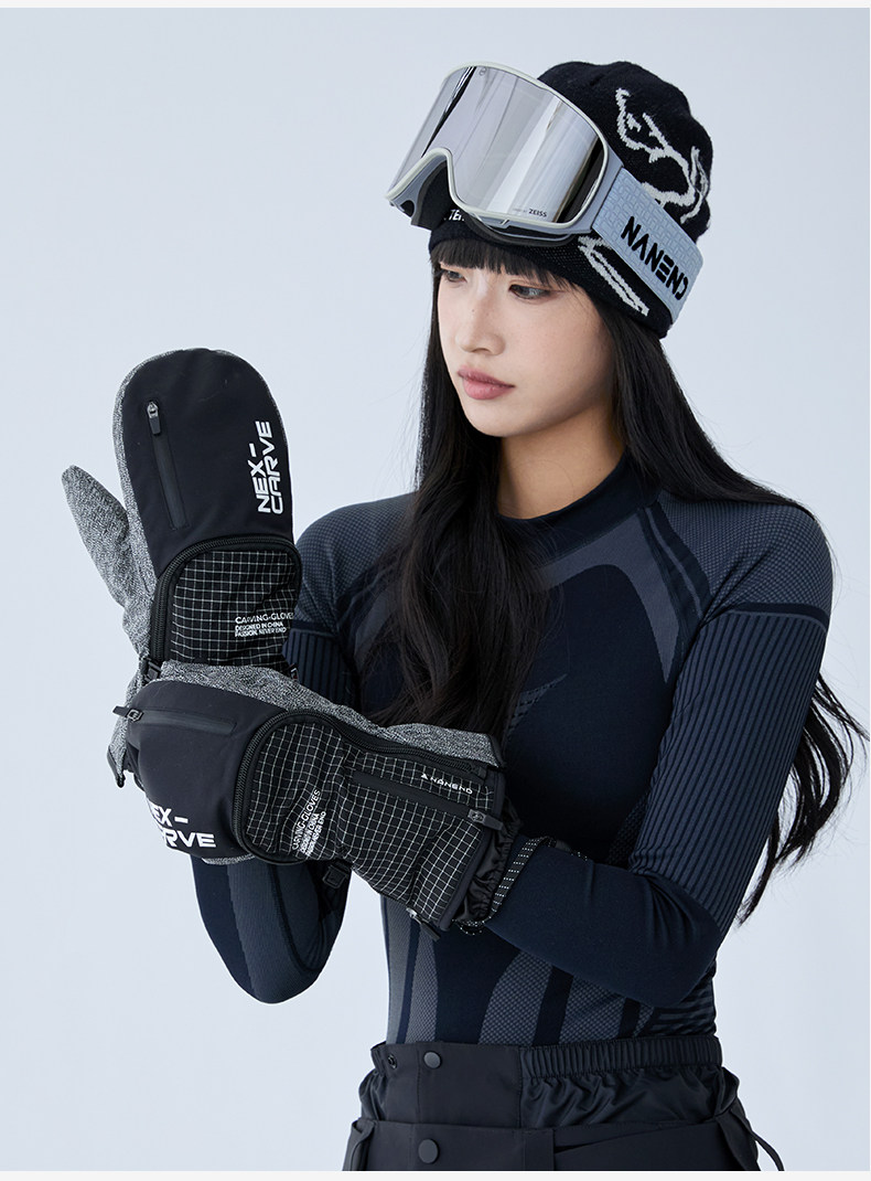 PrimaLoft Waterproof Protective Ski Mittens – Unisex | NANEND