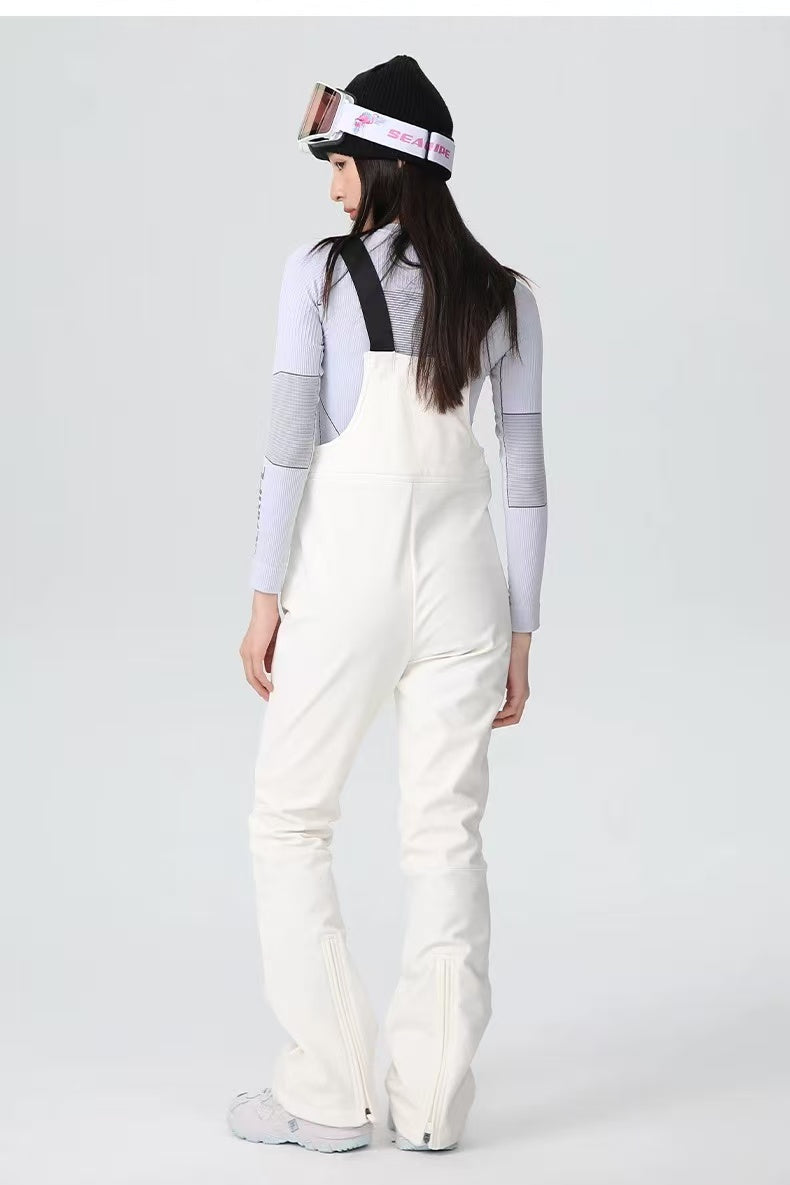 Sleek Dynamic Stretch Ski Bibs - Women's | Searipe
