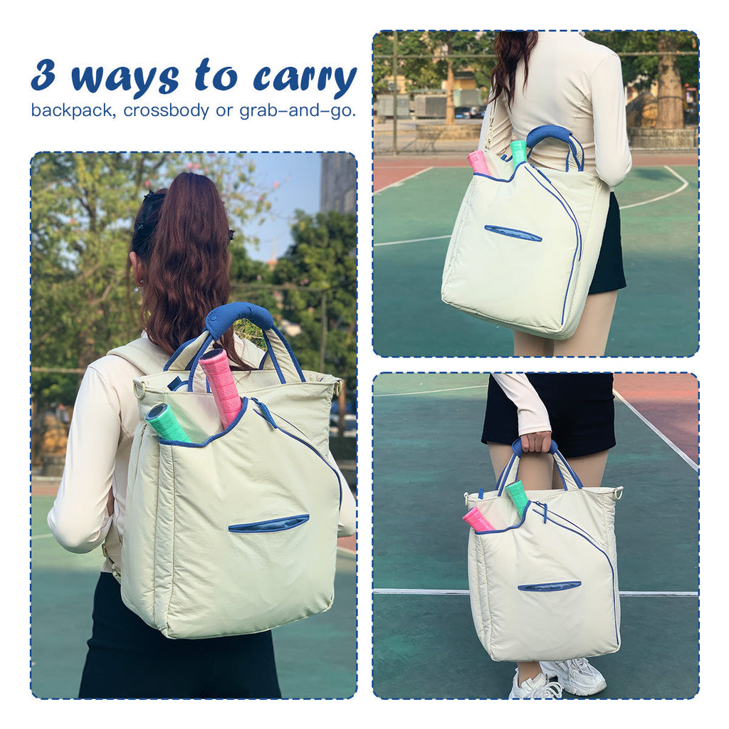Puffer Water-Resistant Multi-Compartment Racket Backpack