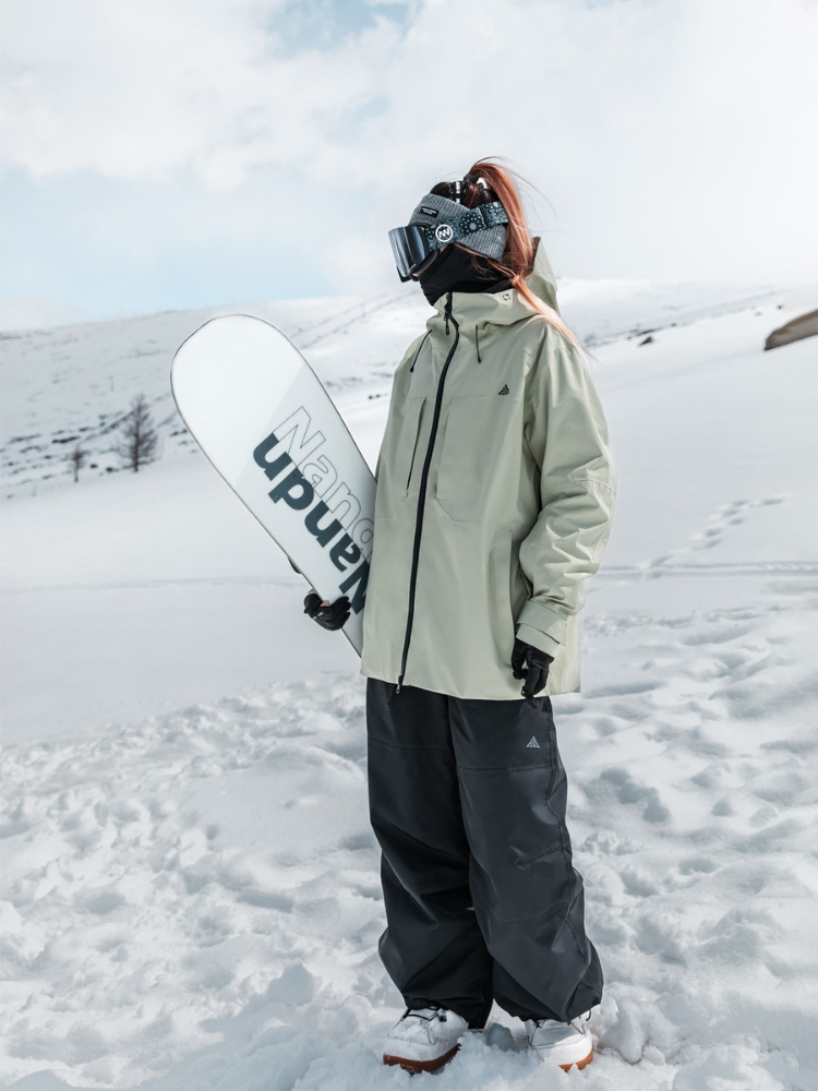 ReflectRide Loose Fit Snow Pants – Unisex | NANEND