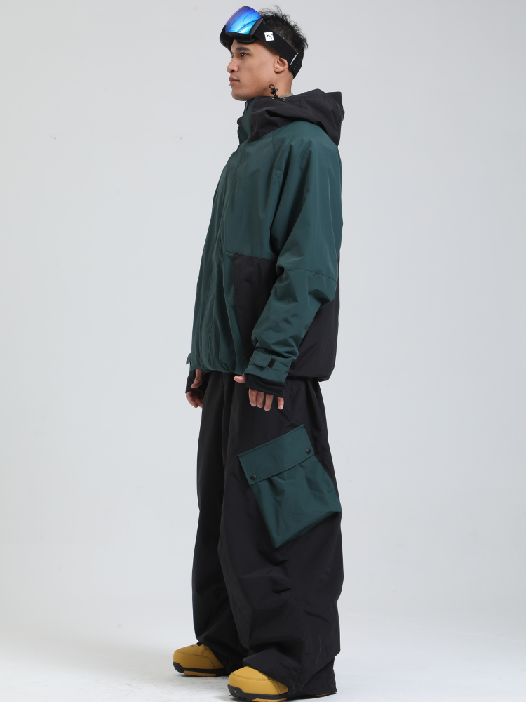 All-Mountain Baggy Snow Jacket - Men's | Gsou Snow