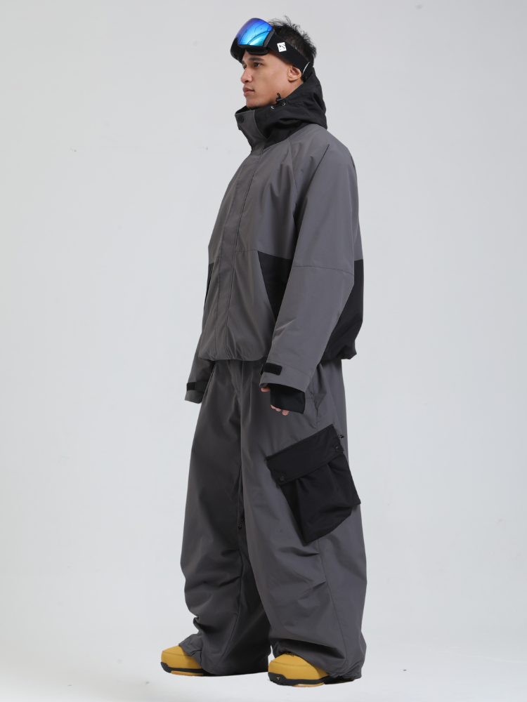 All-Mountain Baggy Snow Jacket - Men's | Gsou Snow