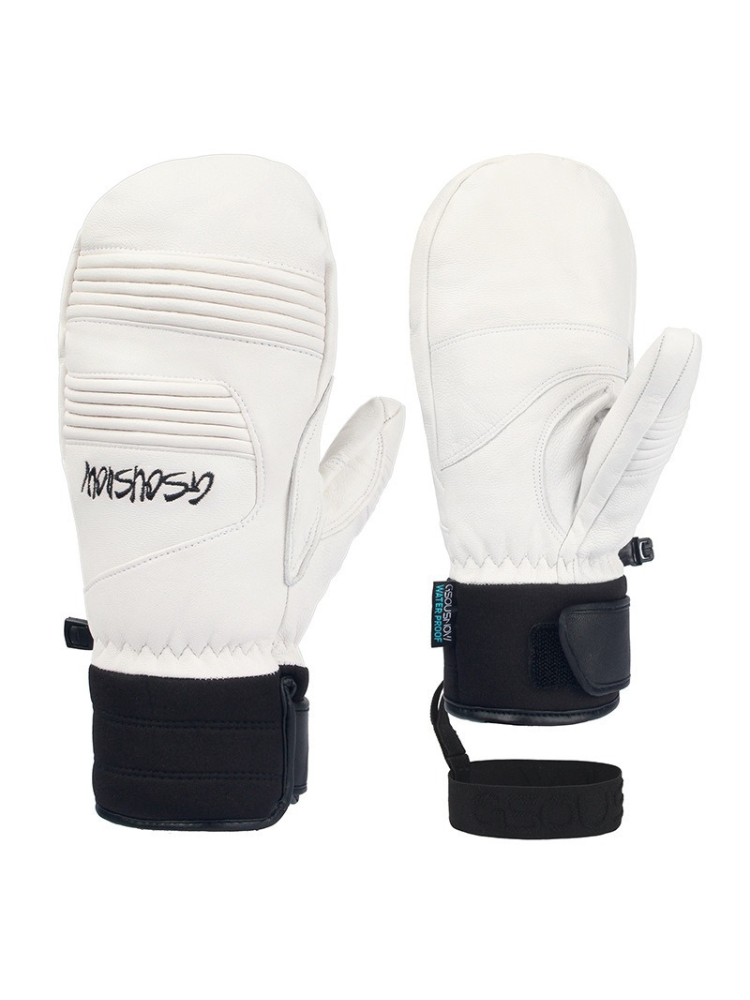 Goat Leather Ski Mittens | Gsou Snow
