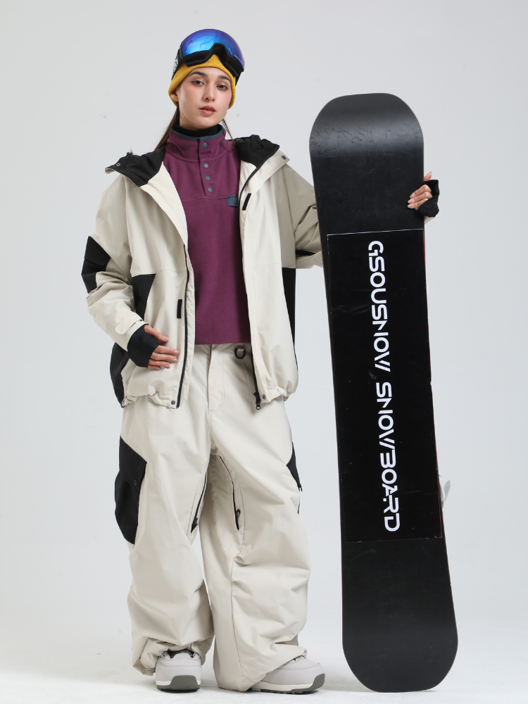 All-Mountain Baggy Snow Jacket - Women's| Gsou Snow