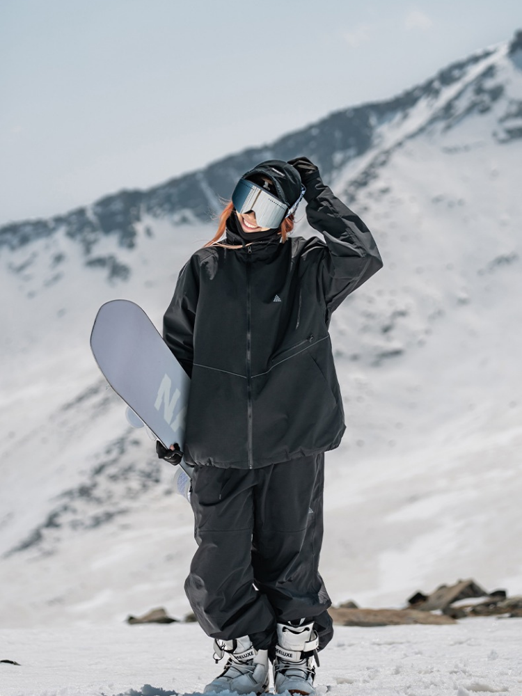 ReflectRide Loose Fit Snow Pants – Unisex | NANEND
