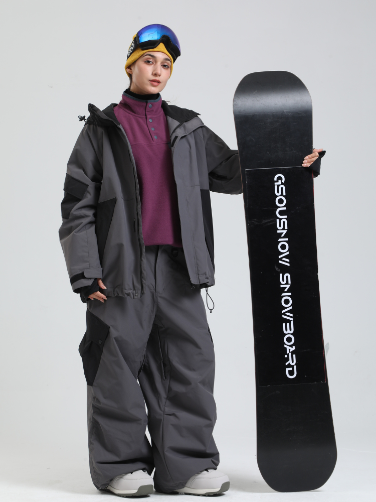 All-Mountain Baggy Snow Jacket - Women's| Gsou Snow