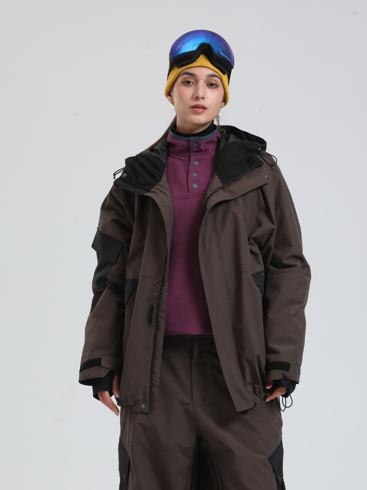 All-Mountain Baggy Snow Jacket - Women's| Gsou Snow
