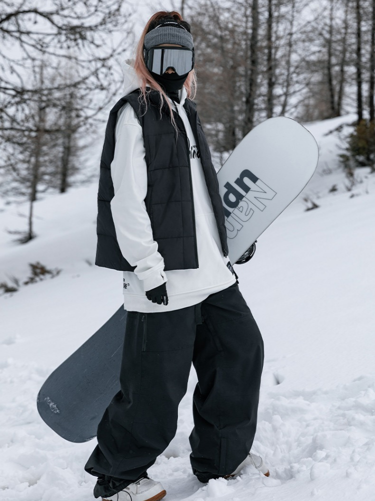 ReflectRide Loose Fit Snow Pants – Unisex | NANEND