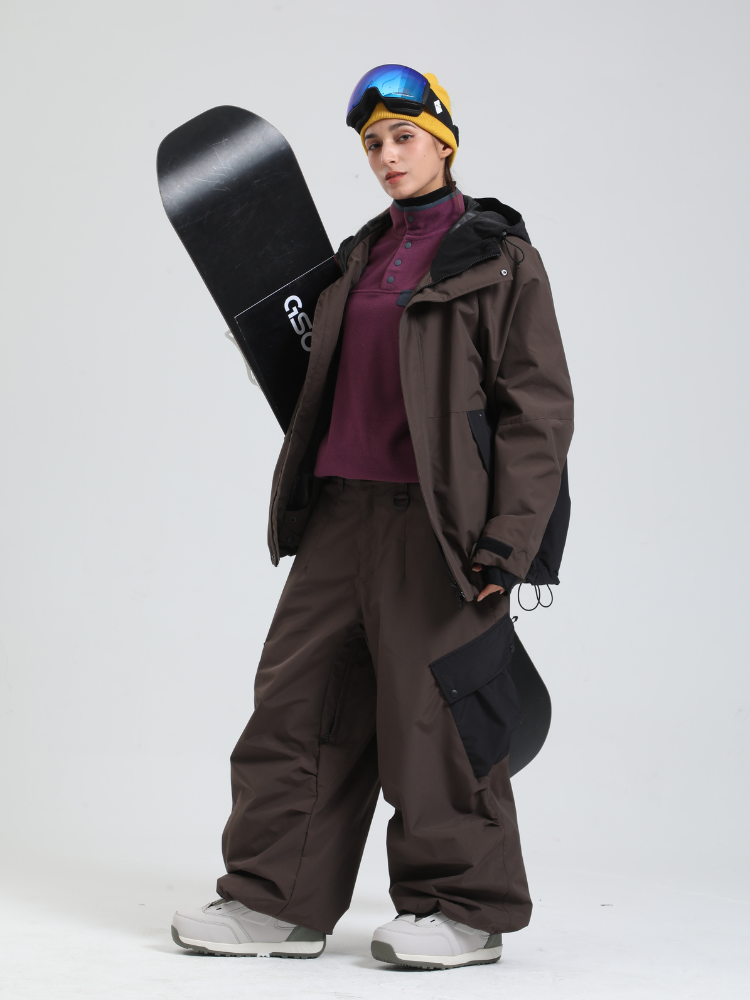All-Mountain Baggy Snow Jacket - Women's| Gsou Snow