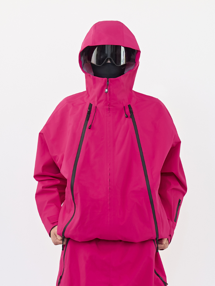 EP Series 3L Shell Baggy Ski Jacket – Unisex | Doorek