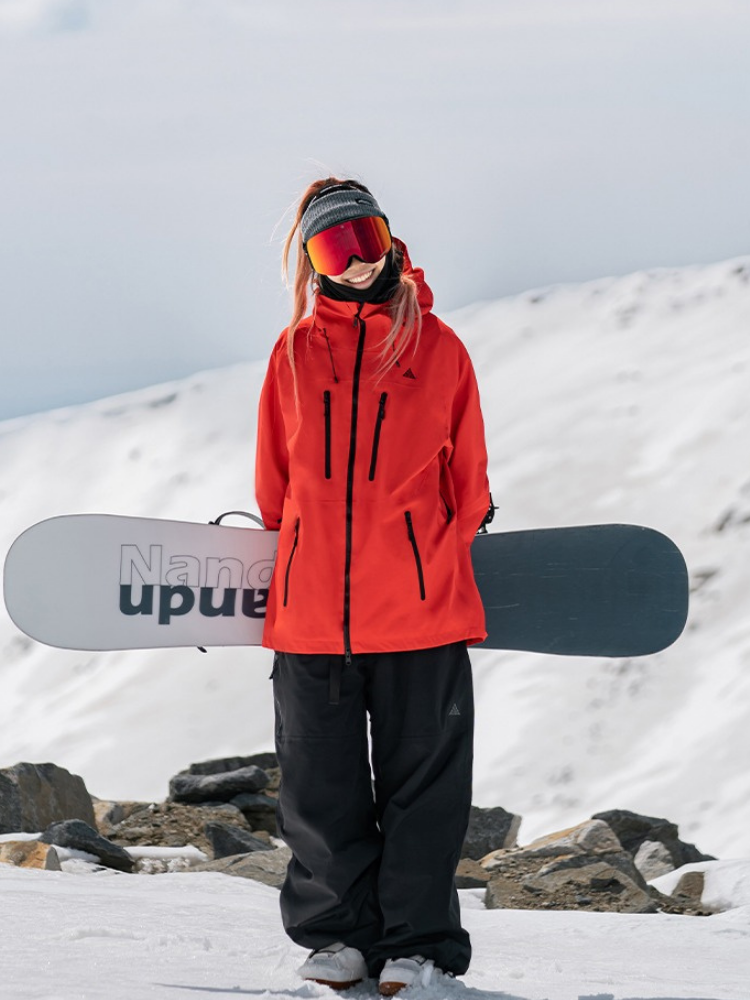 ReflectRide Loose Fit Snow Pants – Unisex | NANEND