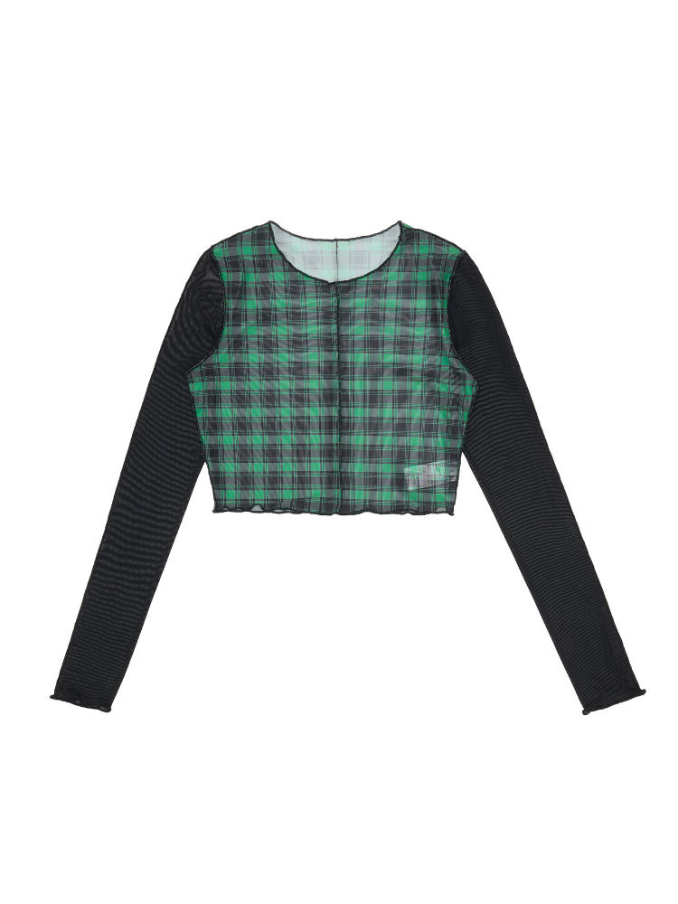 UV Protection Plaid Mesh Rash Guard – Women's | ChillHang