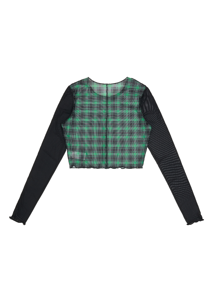 UV Protection Plaid Mesh Rash Guard – Women's | ChillHang