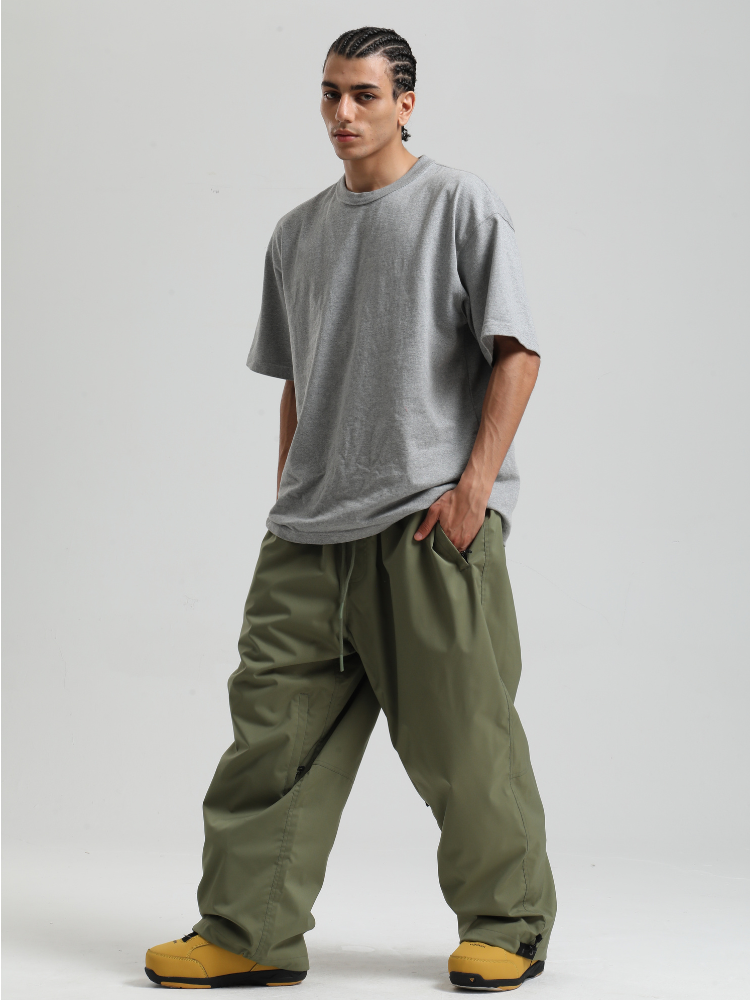 Sleek Baggy 15K Snow Pants - Men's | Gsou Snow