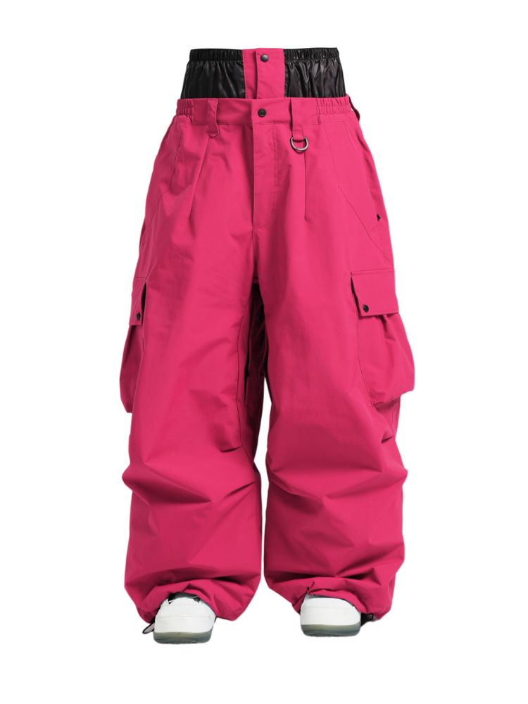 20K Baggy Loose Fit Cargo Snowboard Pants - Unisex | Gsou Snow