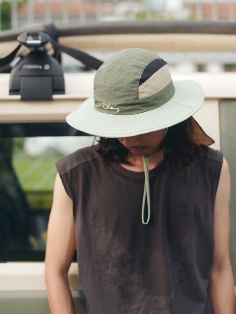 [Clearance] Wide Brim Convertible Surf Sun Hat with Neck Cover – Unisex | ChillHang