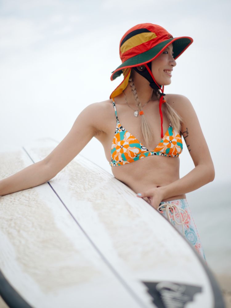 [Clearance] Wide Brim Convertible Surf Sun Hat with Neck Cover – Unisex | ChillHang