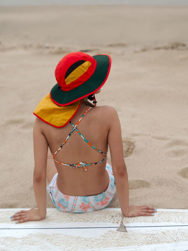 [Clearance] Wide Brim Convertible Surf Sun Hat with Neck Cover – Unisex | ChillHang