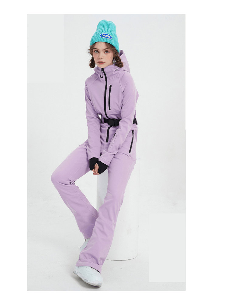 [Clearance] Slim Fit Ski Jumpsuit - Women's | Doorek