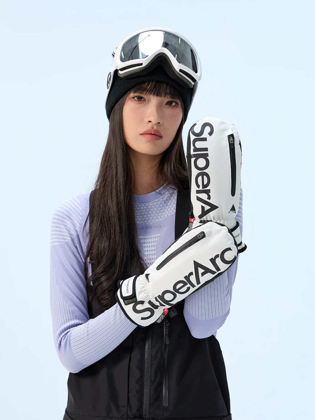 3L PrimaLoft Protective Snowboard Mittens – Unisex | NANEND