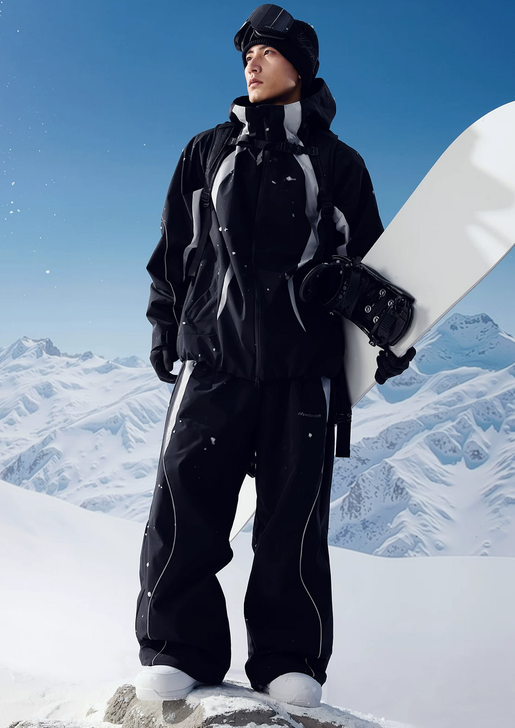 Pulse 3L Insulated Baggy Ski Pants – Unisex | High Experience