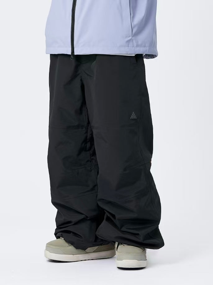 ReflectRide Loose Fit Snow Pants – Unisex | NANEND