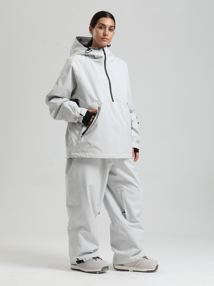 Minimalist Insulated Snow Anorak - Women's | Gsou Snow