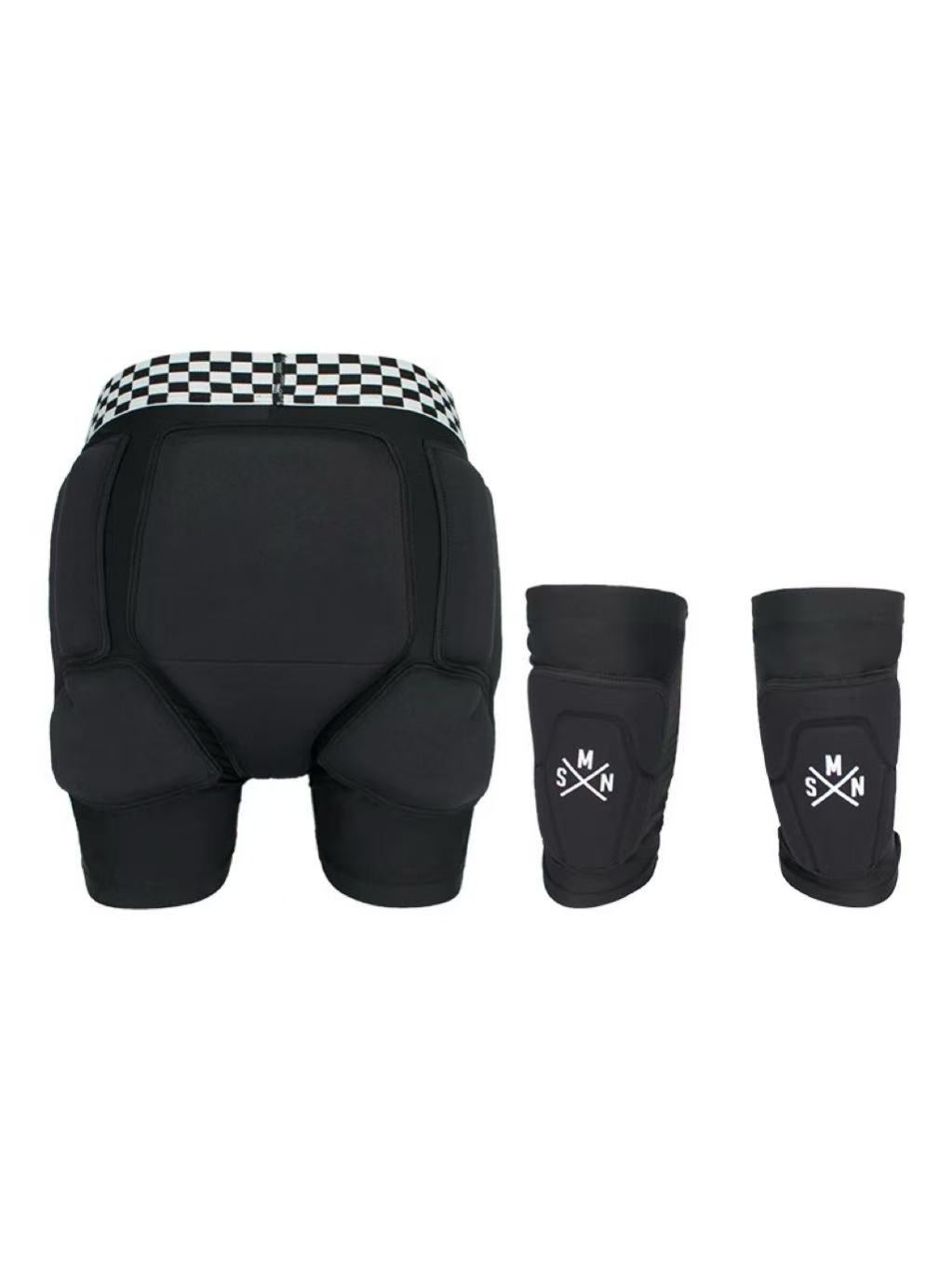 Undercover Protective Shorts & Knee Pads Set – Unisex | Gsou Snow