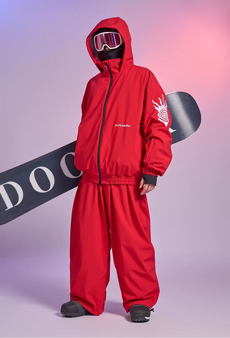 Baggy Barrel Snowboard Pants – Unisex | Doorek