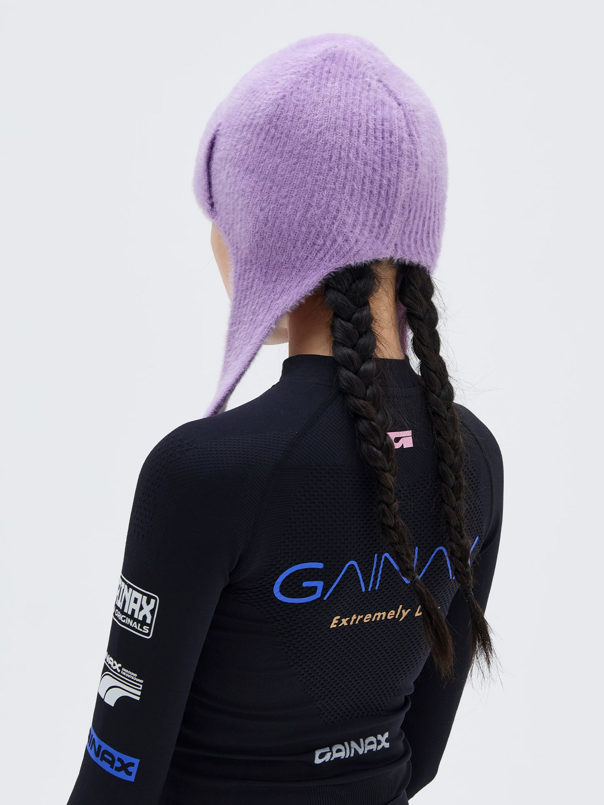 Fuzzy Long Earflap Knit Beanie – Unisex | GAINAX