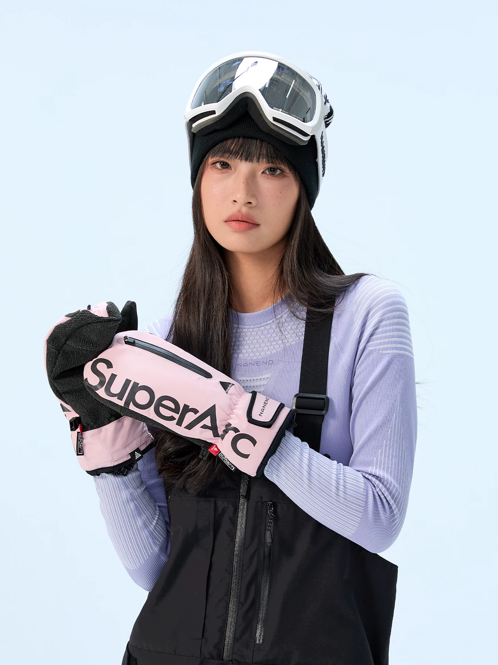 3L PrimaLoft Protective Snowboard Mittens – Unisex | NANEND