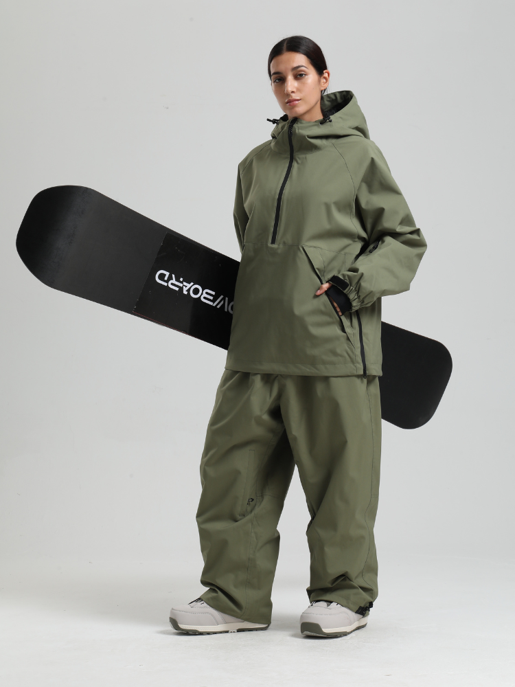 Minimalist Insulated Snow Anorak - Women's | Gsou Snow